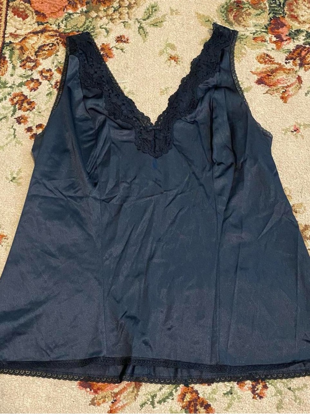 Sears black lacy lingerie top